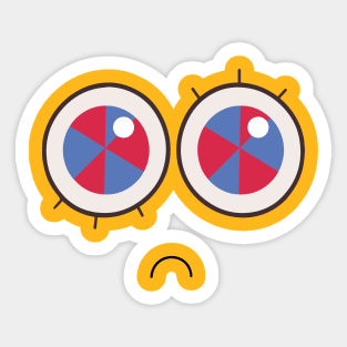 The Pomni Eyes Sticker